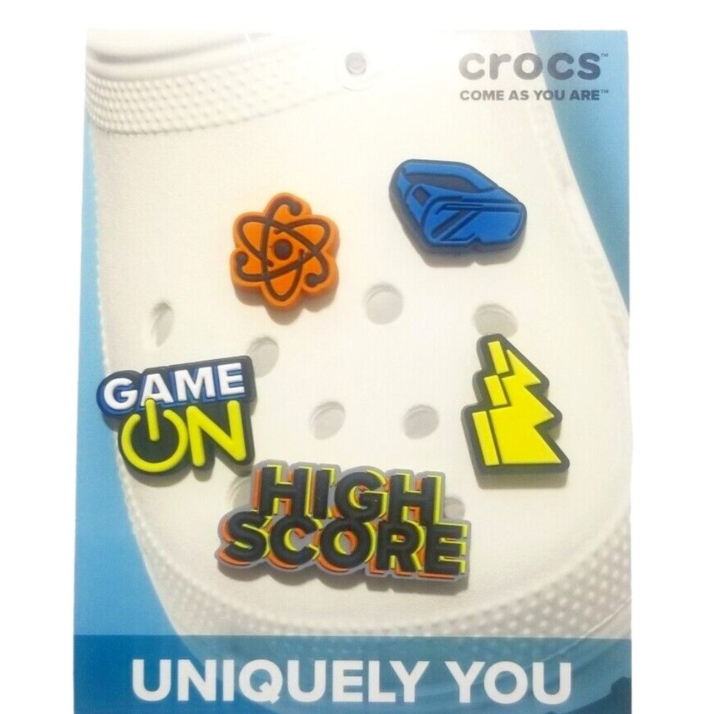 Crocs Jibbitz Charms Super‎ Gamer Collection 5 pack